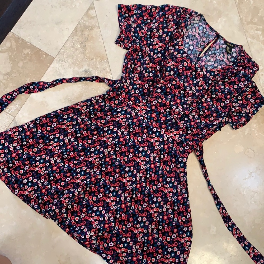 Floral mini dress